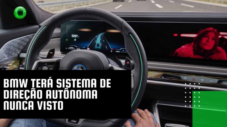 BMW terá sistema de direção autônoma nunca visto
