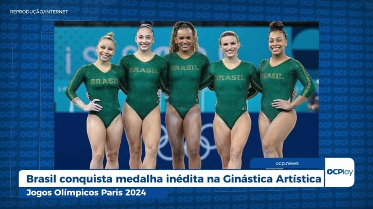 Brasil conquista medalha inédita na Ginástica Artística