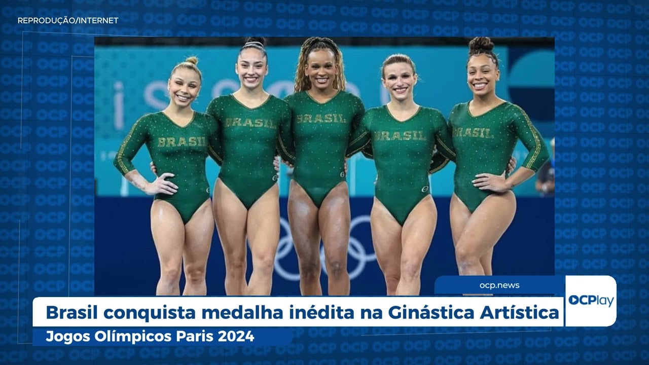 Brasil conquista medalha inédita na Ginástica Artística