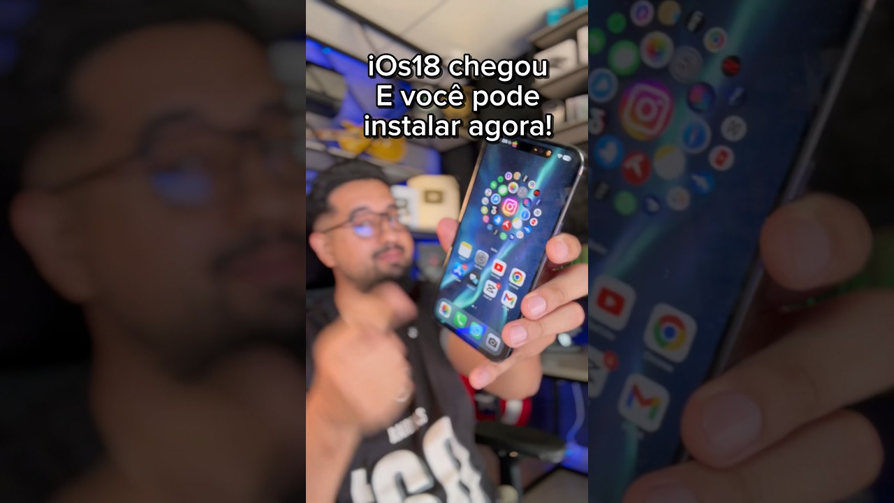 Chegou o iOS 18 beta público e você pode testar