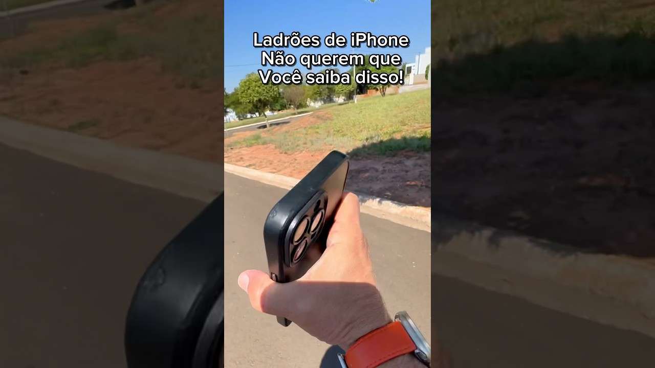 Como blindar o seu iPhone para ele ser anti roubo 2024