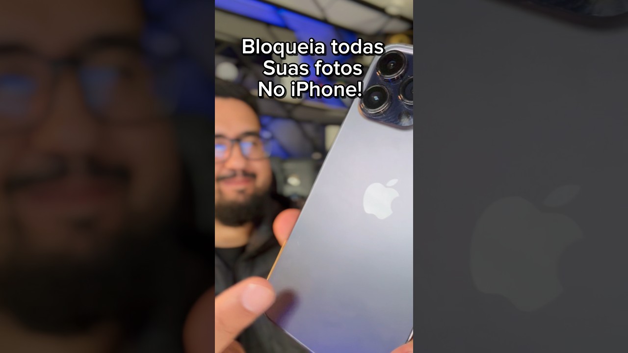 Como bloquear suas fotos no iPhone