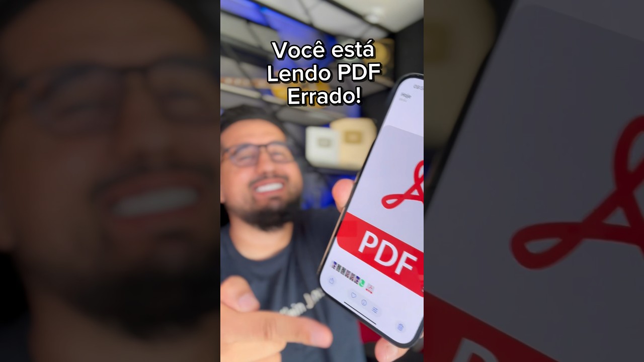 Como ler PDF da melhor maneira no iPhone convertendo em ePub