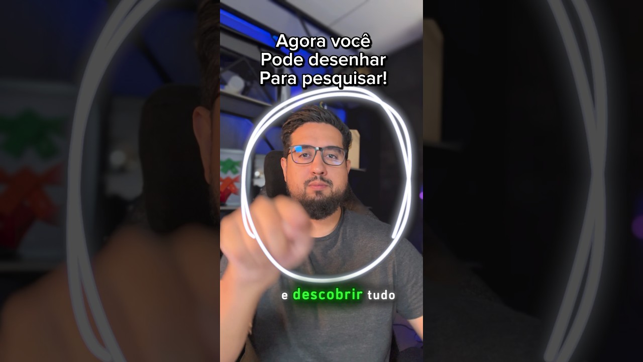 Como pesquisar desenhando na nova atualização do Android