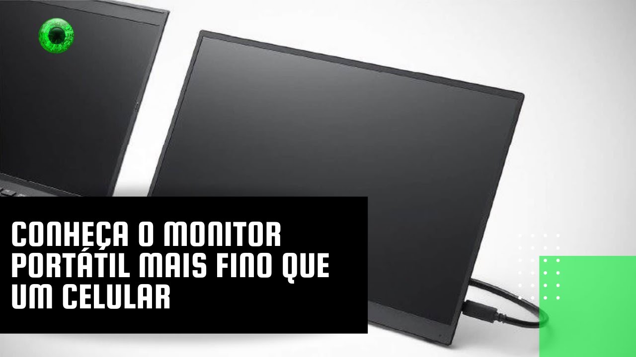 Conheça o monitor portátil mais fino que um celular