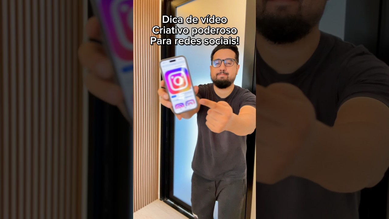 Dica de vídeo criativo para redes sociais