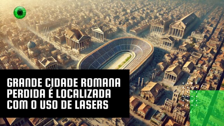 Grande cidade romana perdida é localizada com o uso de lasers