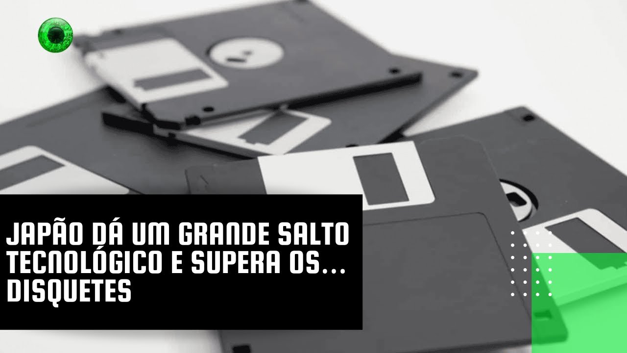 Japão dá um grande salto tecnológico e supera os… disquetes