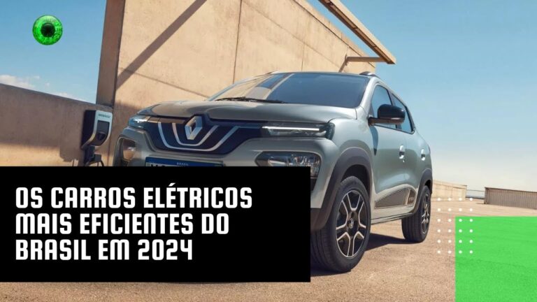 Os carros elétricos mais eficientes do Brasil em 2024