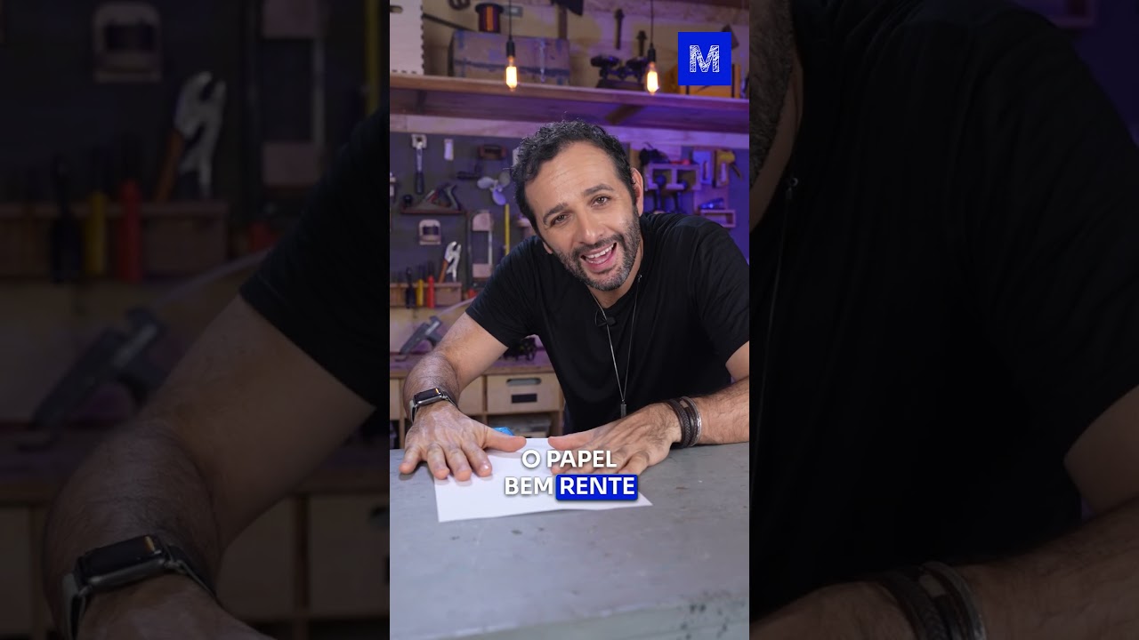 PAPEL mais forte que a RÉGUA? Como assim?!