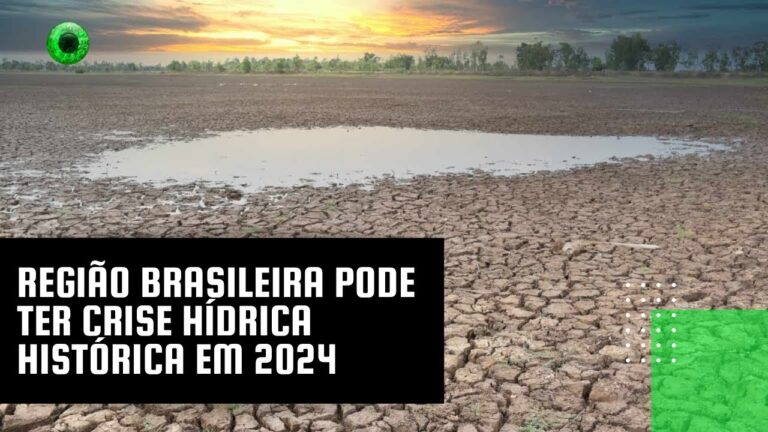 Região brasileira pode ter crise hídrica histórica em 2024