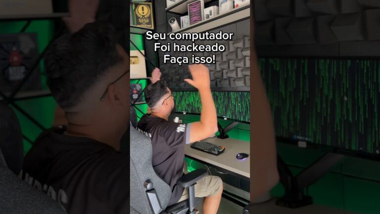 Se o seu computador for hack faça isso