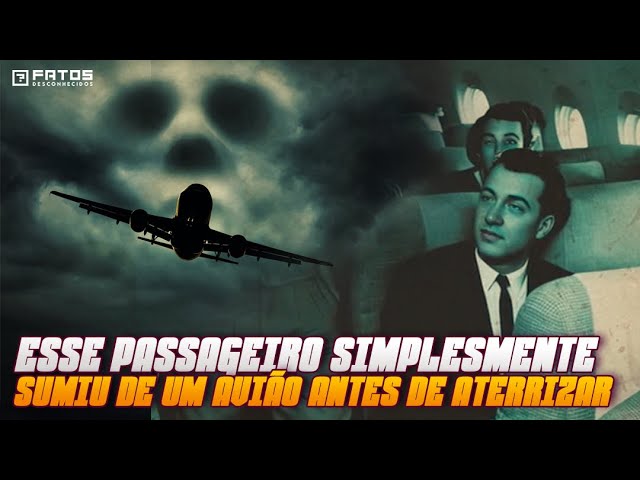 Passageiros Fantasmas? Eles embarcaram em um avião e desapareceram antes de pousar