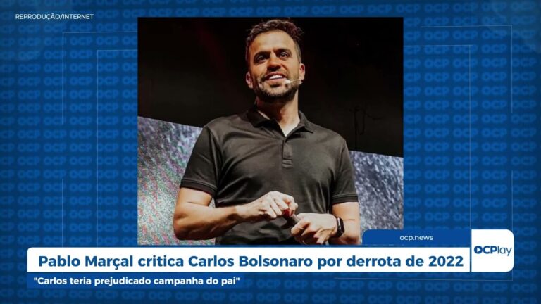 Pablo Marçal critica Carlos Bolsonaro por derrota de Jair Bolsonaro em 2022