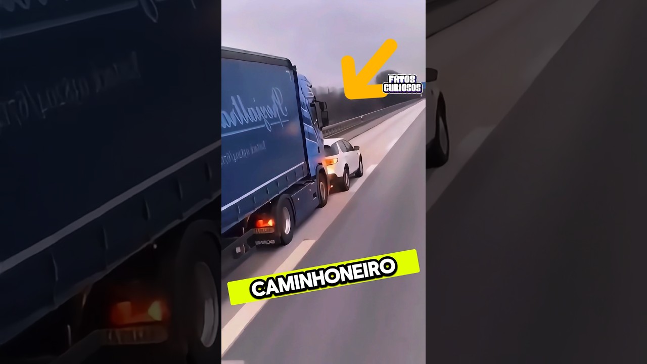 MOTORISTA HERÓI SALVA A VIDA DESSE CAMINHONEIRO 🥹👏❤️