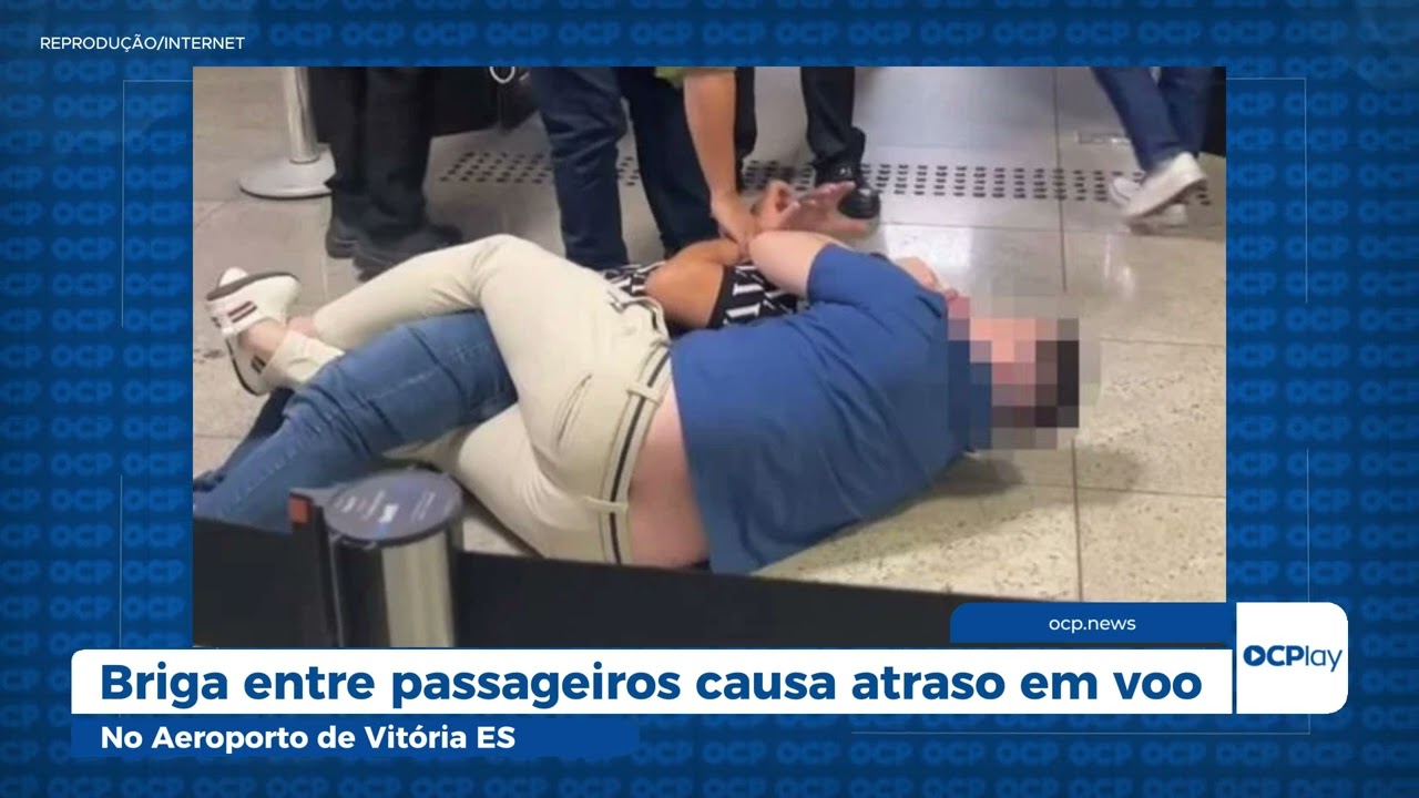 Briga entre passageiros causa atraso em voo