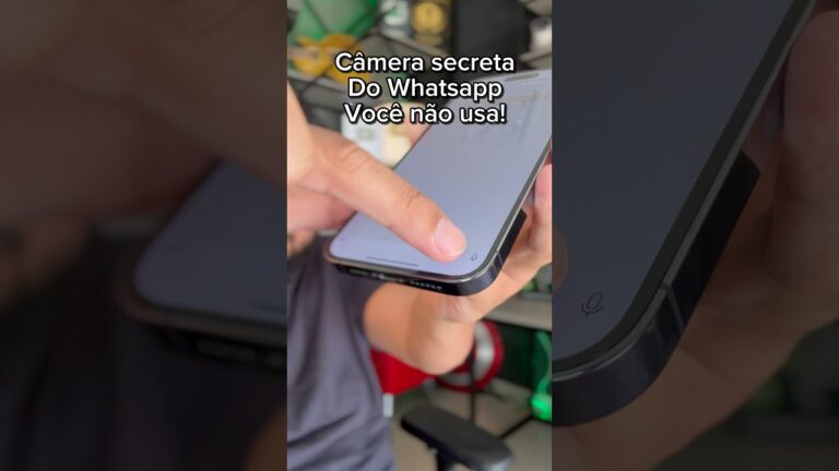 Como achar as três câmeras escondidas do WhatsApp