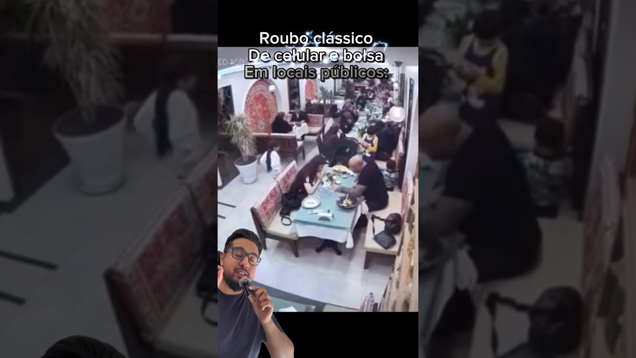 Cuidado com roubo de distração