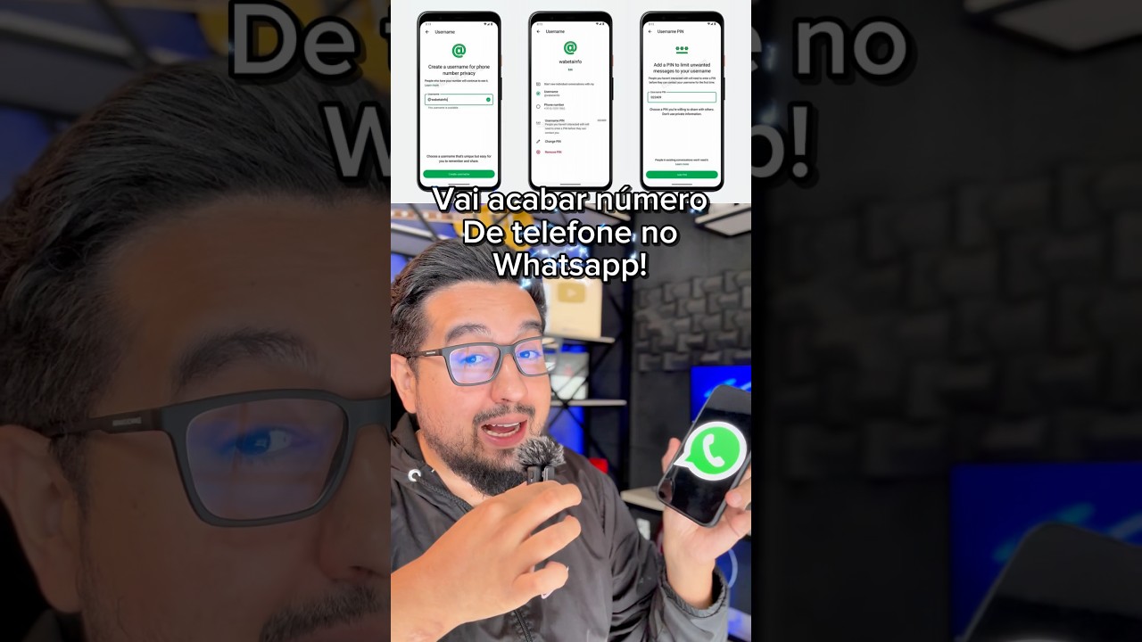 Em breve você você vai poder ter nome de usuário no Whatsapp