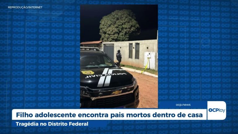 Filho adolescente encontra pais mortos dentro de casa