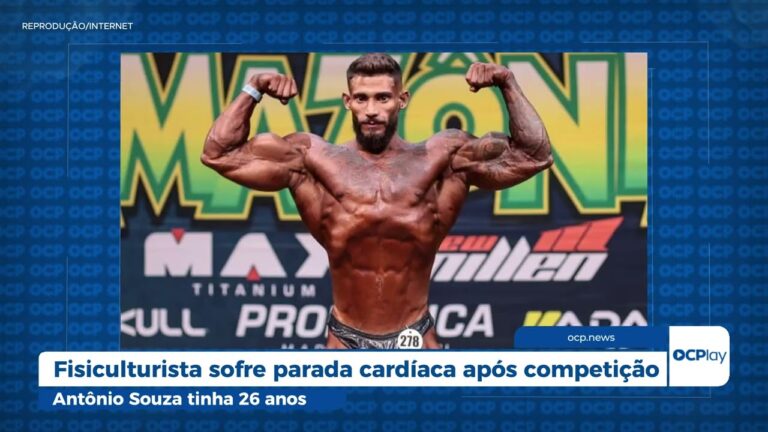 Fisiculturista sofre parada cardíaca após competição