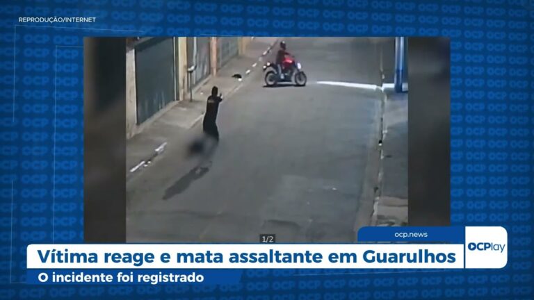 Homem reage a assalto e ladrão é morto a tiros em Guarulhos