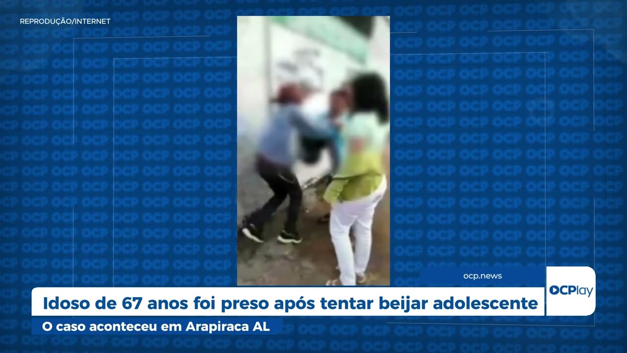 Idoso de 67 anos foi preso após tentar beijar adolescente