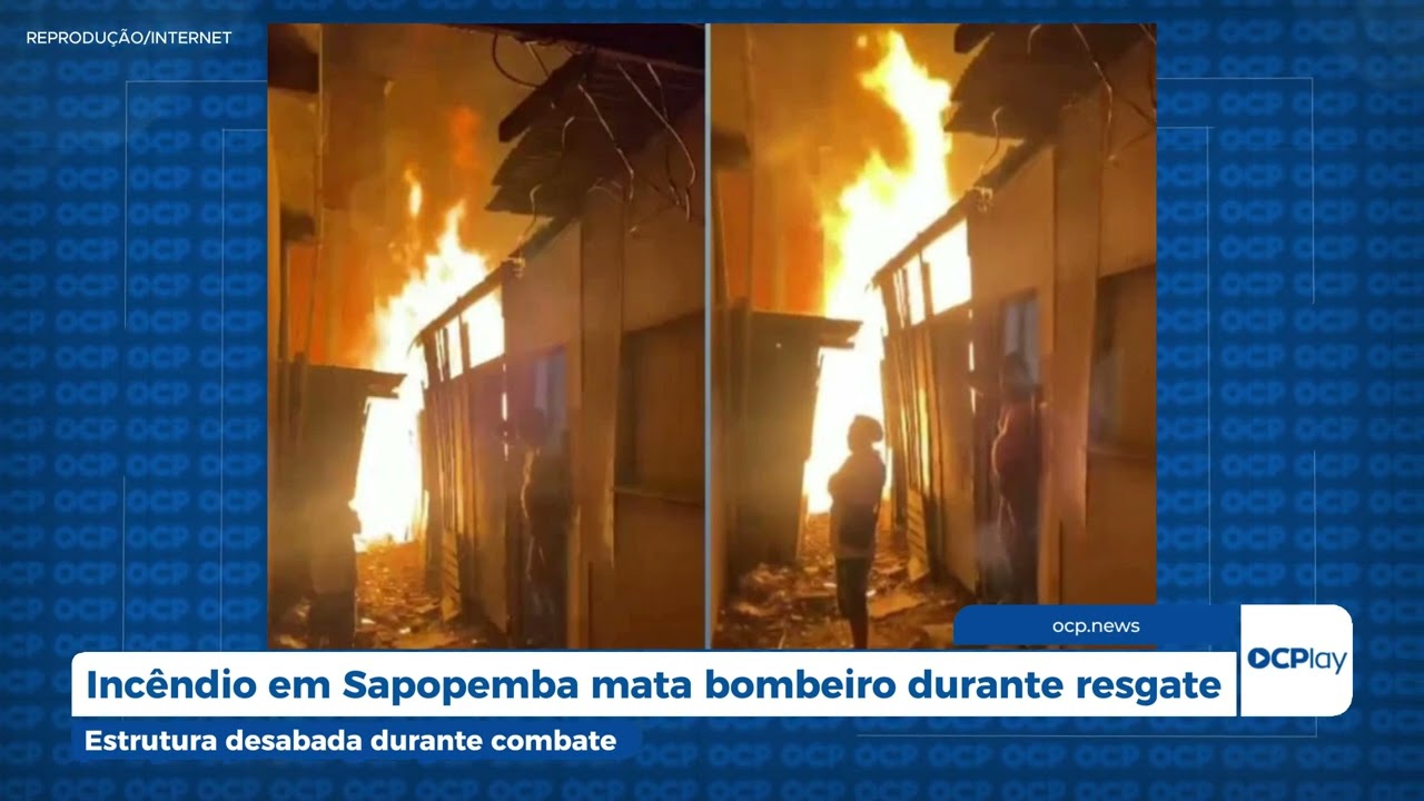 Incêndio em Sapopemba mata bombeiro durante resgate