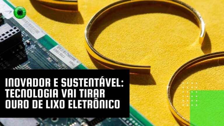 Inovador e sustentável: tecnologia vai tirar ouro de lixo eletrônico