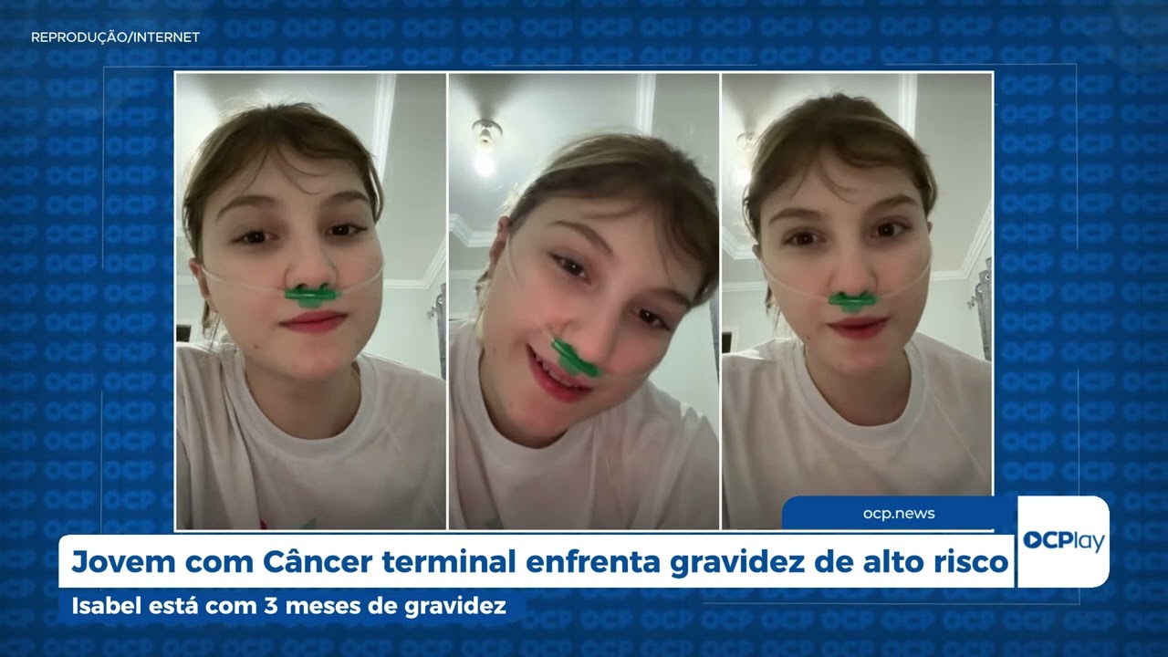 Jovem com Câncer terminal enfrenta gravidez de alto risco