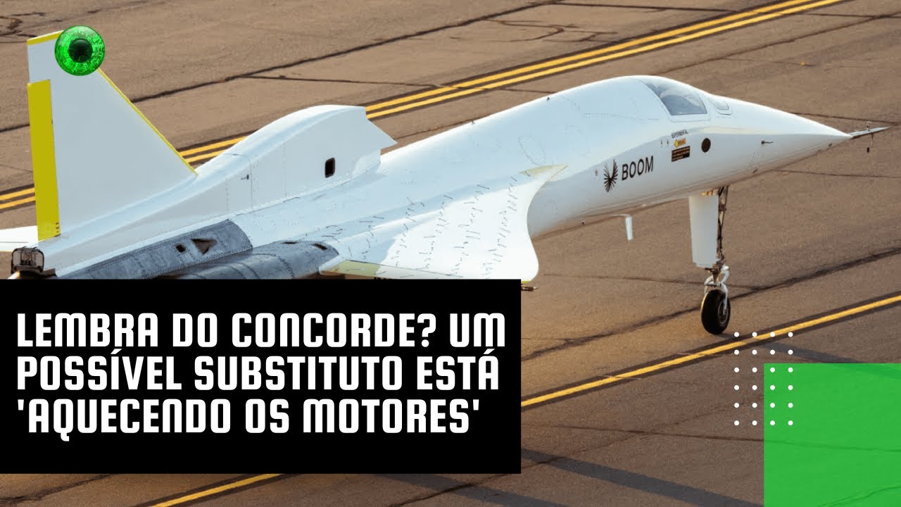 Lembra do Concorde? Um possível substituto está 'aquecendo os motores'