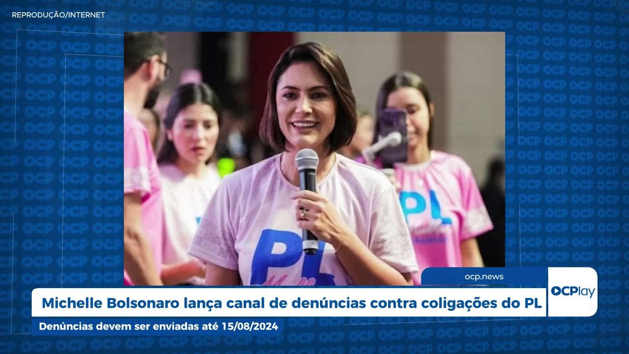 Michelle Bolsonaro lança canal de denúncias contra coligações do PL