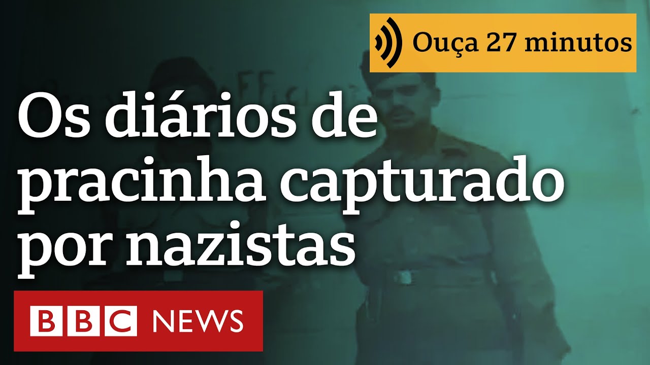 Os diários de pracinha brasileiro capturado por nazistas na 2ª Guerra