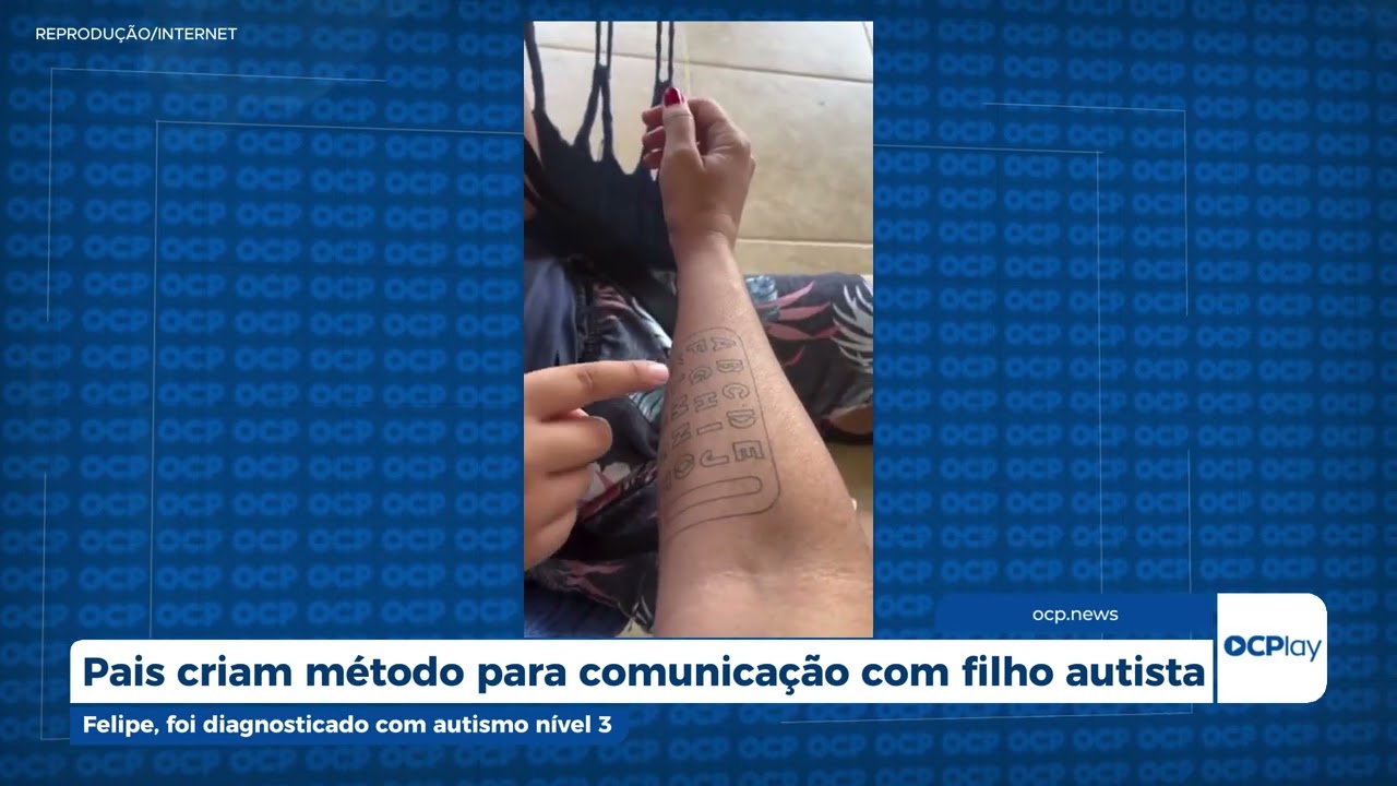 Pais criam método para comunicação com filho autista