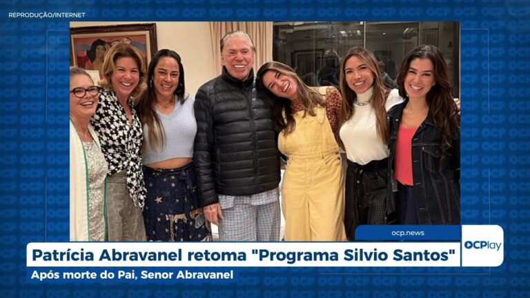 Patrícia Abravanel retoma "Programa Silvio Santos"