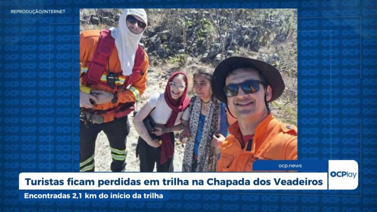 Turistas ficam perdidas em trilha na Chapada dos Veadeiros