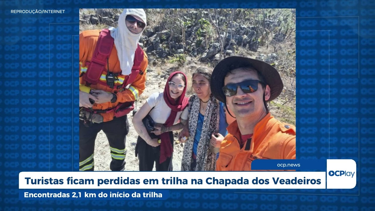 Turistas ficam perdidas em trilha na Chapada dos Veadeiros