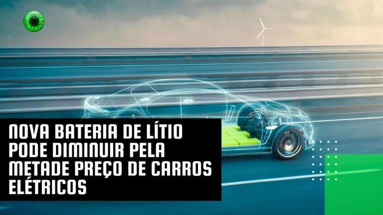 Nova bateria de lítio pode diminuir pela metade preço de carros elétricos