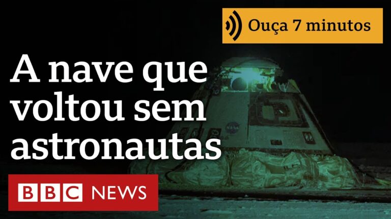 A nave espacial que voltou à Terra sem seus astronautas