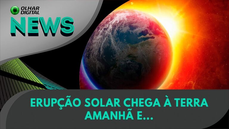 Ao vivo | Erupção solar chega à Terra amanhã e… | 24/09/2024 | #OlharDigital