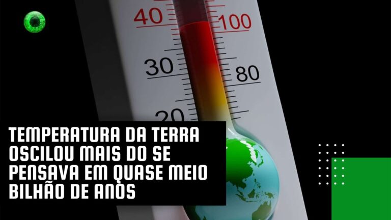 Temperatura da Terra oscilou mais do se pensava em quase meio bilhão de anos