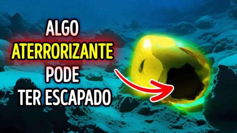 Bizarro globo dourado descoberto no oceano — o que é isso?