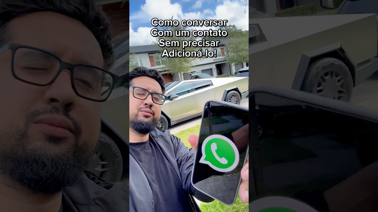 Como conversar com alguém no WhatsApp sem precisar adicioná-la ￼