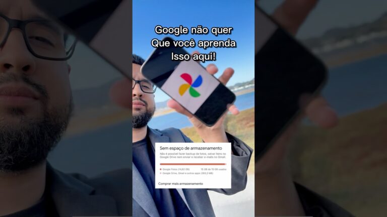 Como liberar espaço no google fotos