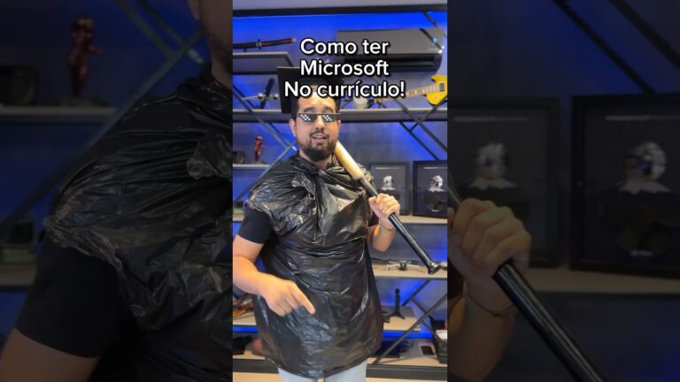 Como ter microsoft no currículo