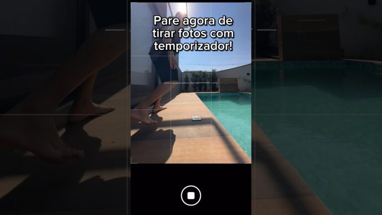 Como tirar fotos com assistive touch sozinho no modo burst