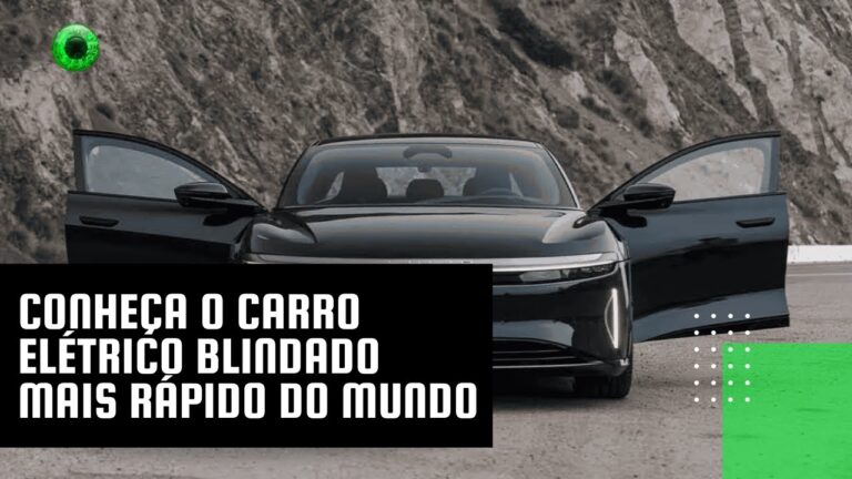 Conheça o carro elétrico blindado mais rápido do mundo