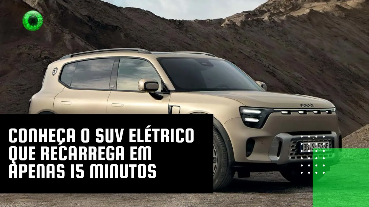 Conheça o SUV elétrico que recarrega em apenas 15 minutos