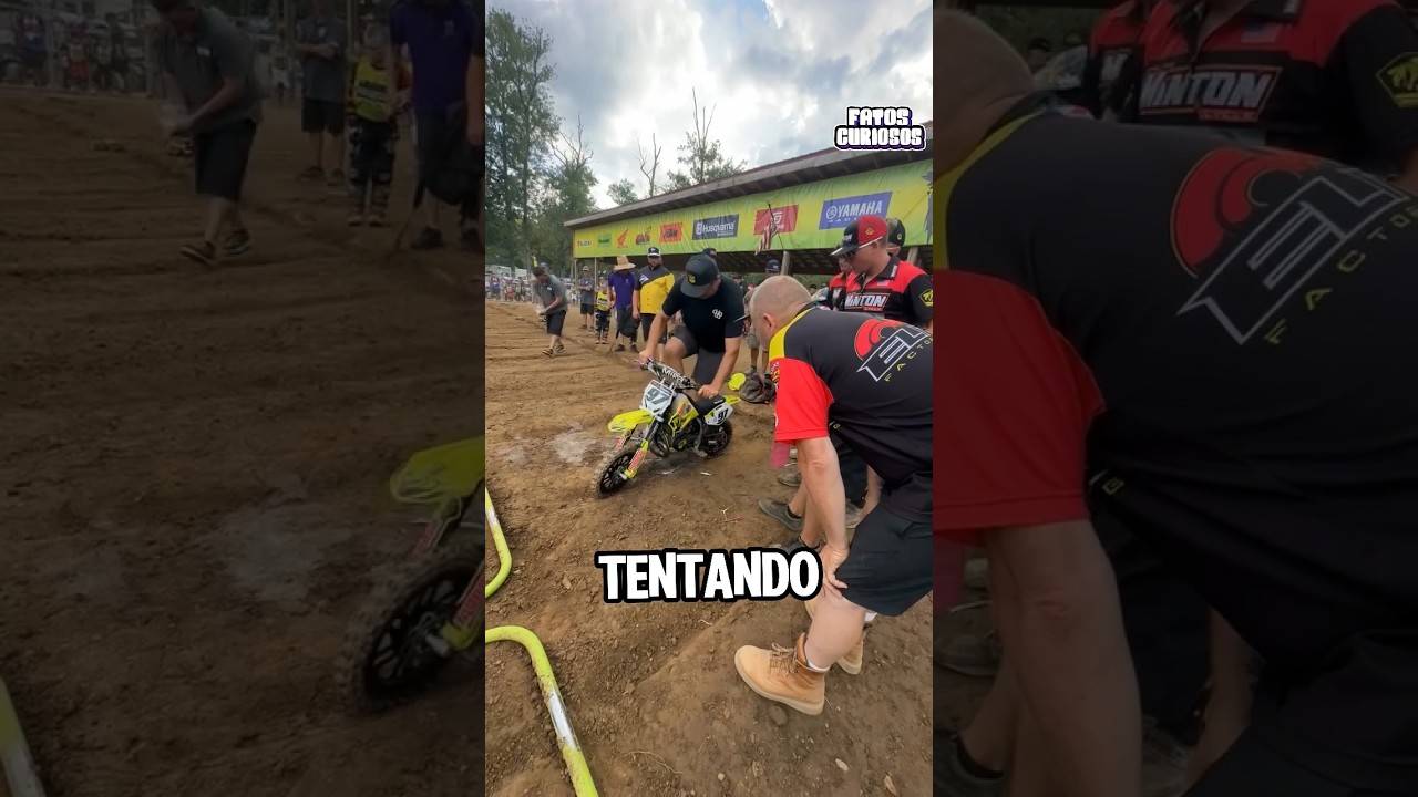 ESSE PAI NÃO DESISTIU DO SONHO DO SEU FILHO