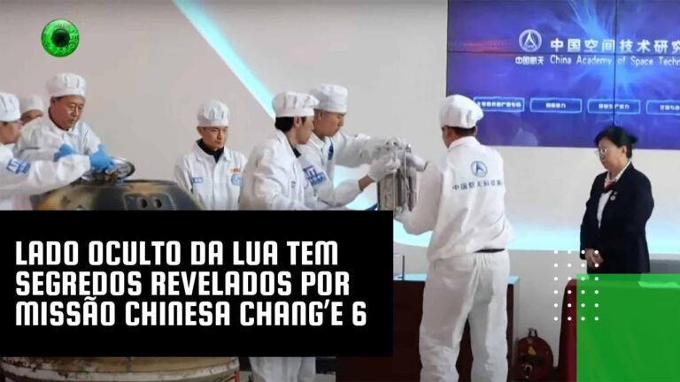 Lado oculto da Lua tem segredos revelados por missão chinesa Chang’e 6